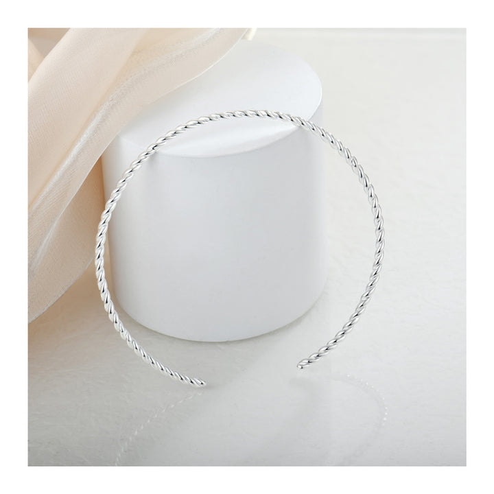 Open Twist Bangle