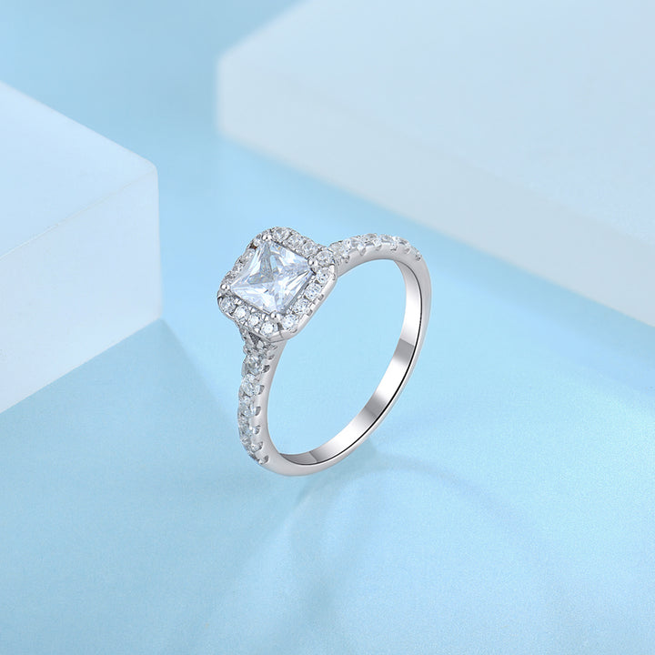 Square Engagement Ring