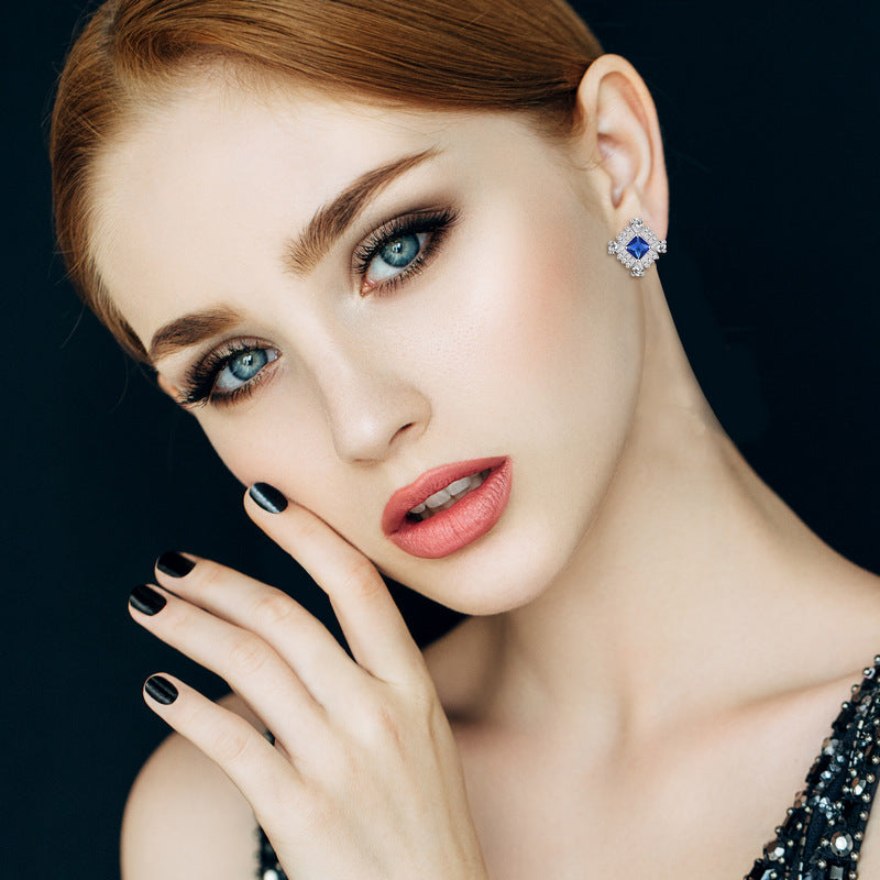 Diamond Stud Earrings